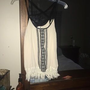 Cute boho tank top